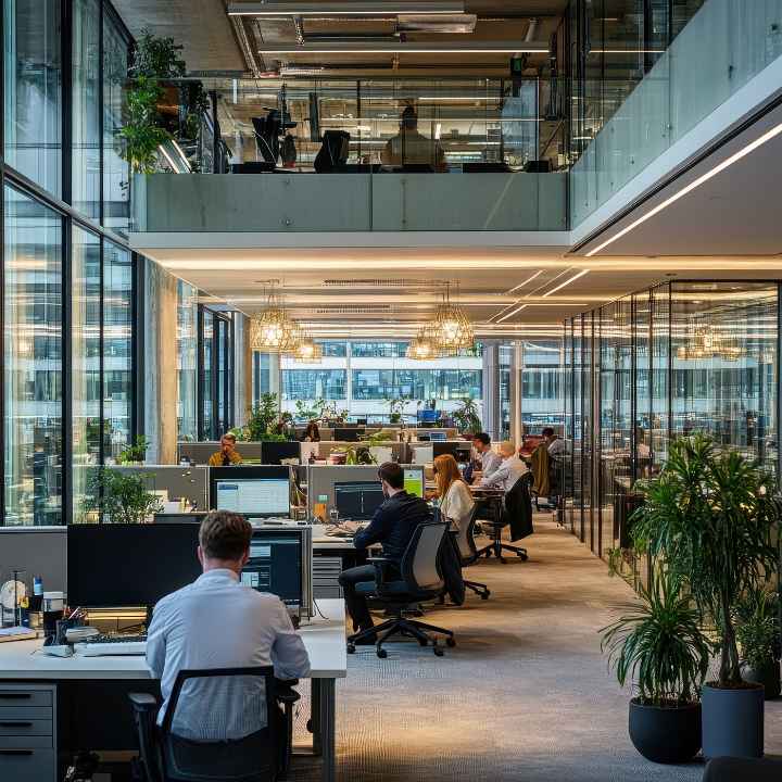 Corporate office environment